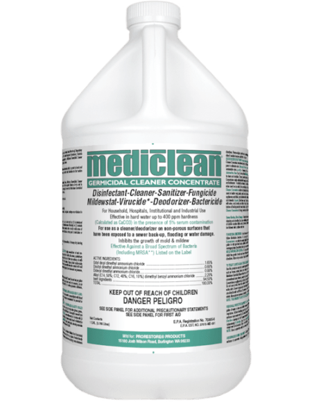 Germicidal Cleaner Concentrate Lemon MBQ-01 MediClean 221592909