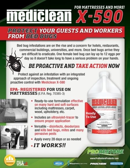 Mediclean Bed Bug X 590 Flyer