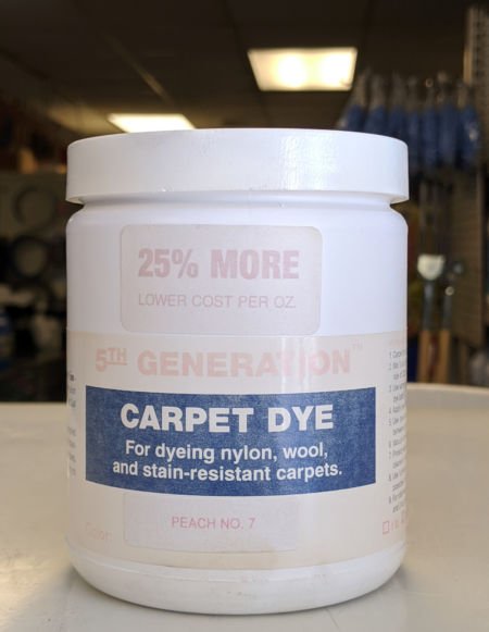 Peach Carpet Dye