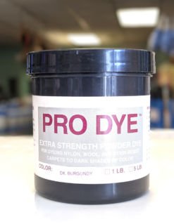 Pro Dye 1# Dark Burgandy Carpet Dye