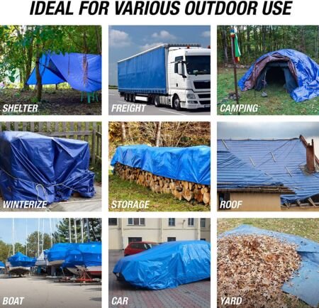 Dry Gear All-Purpose 5 Mil Waterproof Tarps - Image 5